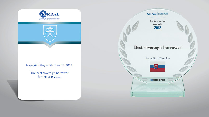 The best sovereign borrower for the year 2012